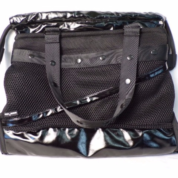 Go Dash Dot Tote Draw String Multi Pockets 19" - Picture 1 of 5